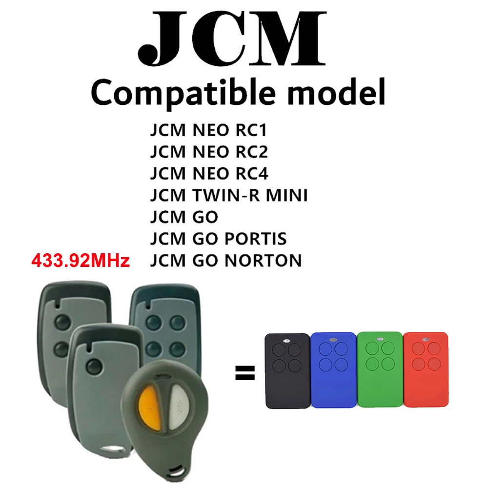 Mando a distancia para garaje, Compatible con JCM NEO RC1/GO, FORSA, PUJOL, ERREKA, APRIMATIC TR2, ROPER, abridor de puerta, gran oferta