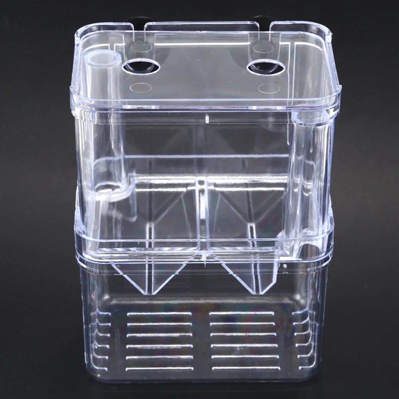 Прозрачная Пластиковая Изоляция инкубатора для разведения рыб в аквариуме