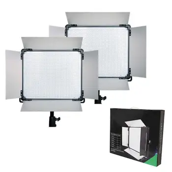 

2 pcs LED Lamp Shooting light D-1080 80W 7000 Lumen Continue lighting day light 5500k Studio Photography led video light