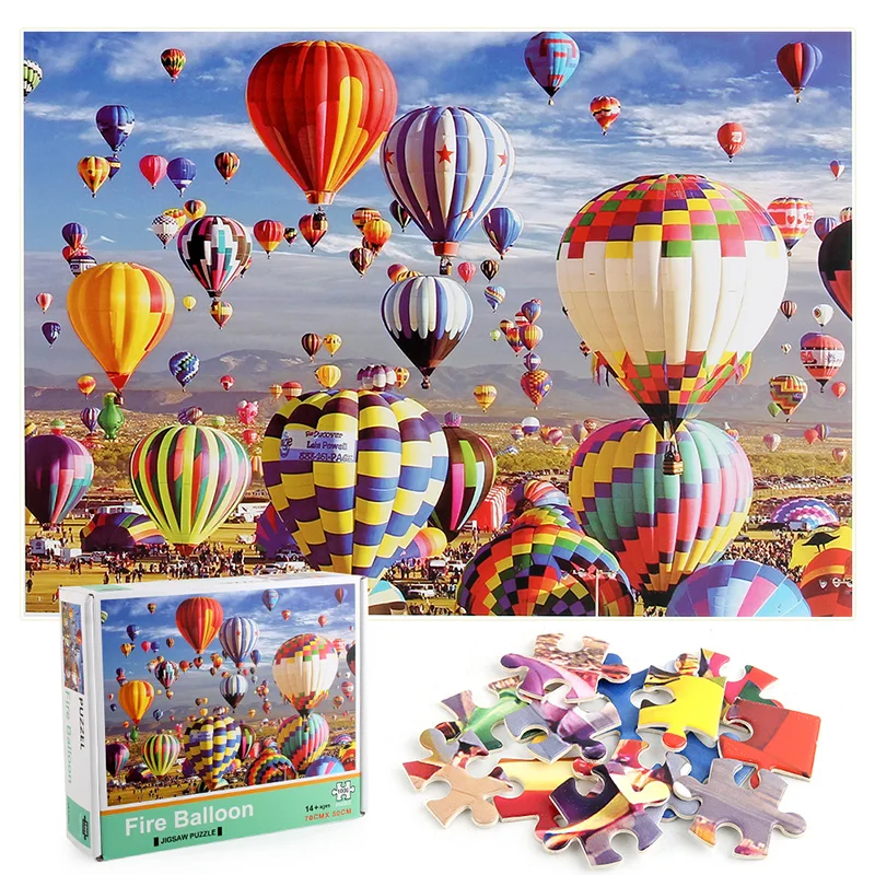 Quebra Cabeça Turquia Balões Havan Toys Com 1000 Peças - HBR0270
