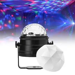 Портативный DJ диско-шар ночник RGB эффект сценический свет Музыкальный клуб стробоскоп свет 6 Вт 7 цветов для KTV Свадебная вечеринка шоу