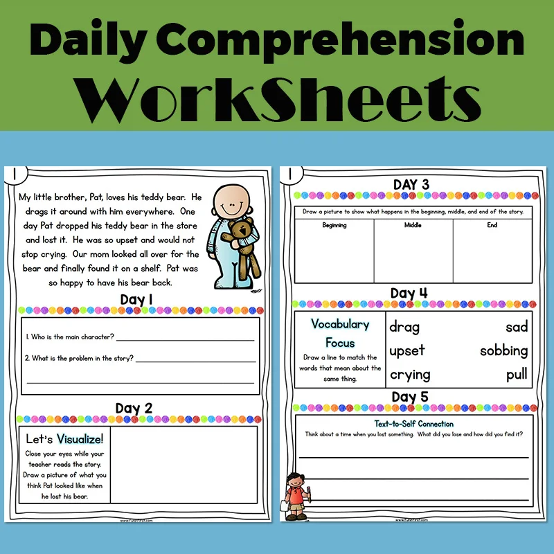 daily comprehension notebook practice exercise paper preschool learning english homework workbook for kids worksheets toys aliexpress