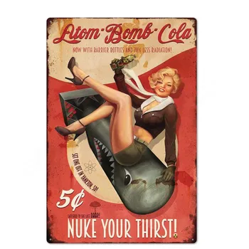 

Nuka Cola Metal Tin Signs Plaque Metal Vintage Pub Retro Wall Nuka Cola Metal Sign Vintage Tin Sign Plaque Metal Vintage Pub Ret