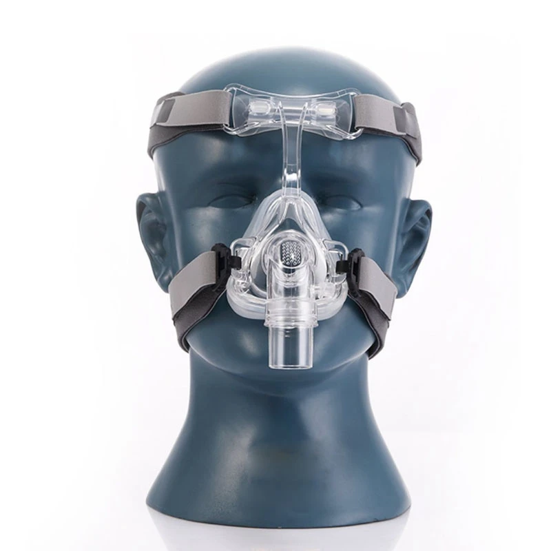 Силиконовая носовая Маска CPAP маска для сна с головным убором S/M/L Размер соединительный шланг и нос подходит для машины CPAP