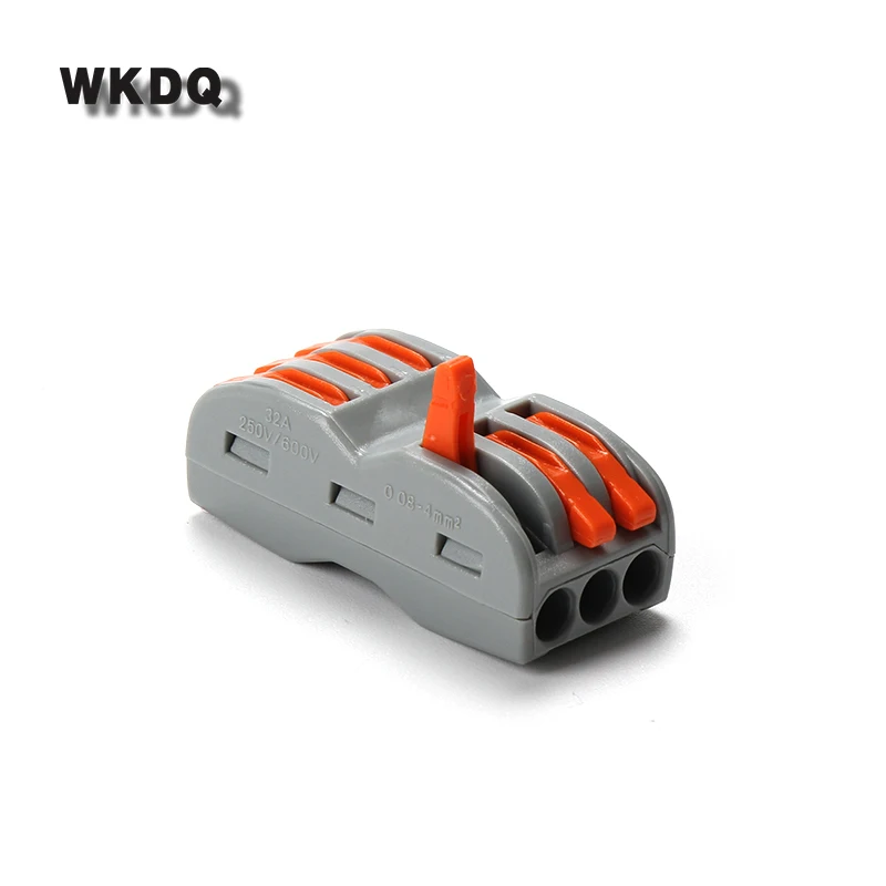 222-423 Push In Connector Compact wire Wiring Connector Terminal Block  Fast plastic terminator terminal block Connectors 20pcs