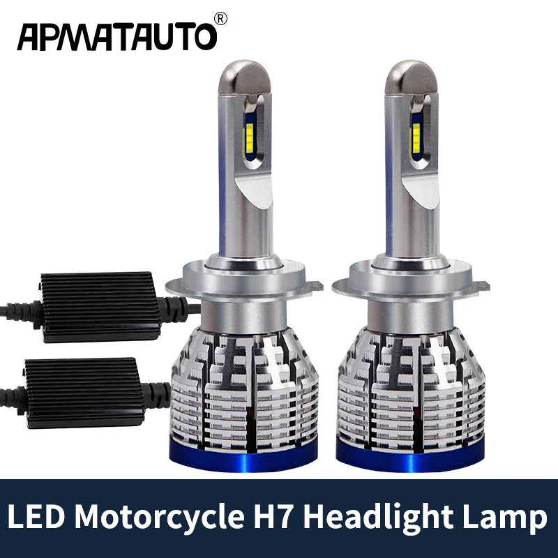 Светодиодные лампы для мотоцикла H7 Kawasaki Ninja ZX6R ZX6RR 250R 650R KLR650 Z750 Z750S Z1000 Yamaha YZF R1 R6| |