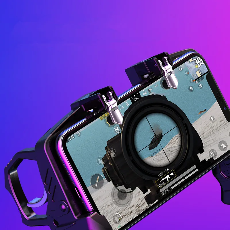  For Pubg Controller For Mobile Phone Game Shooter Trigger Fire Button For IPhone Android Phone Game