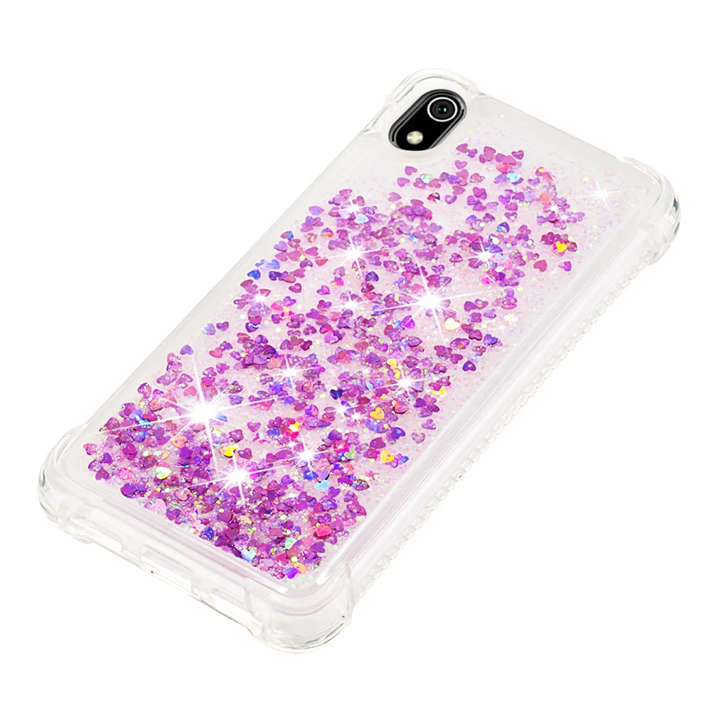 Чехол с блестками для Xiaomi Redmi 7A силиконовый чехол из ТПУ Xiomi Redmi 7A Dynamic Liquid Case Xaomi Redmi7A Armor Drop Case Funda