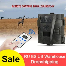 Охотничья камера 940nm Дикая камера GPRS IP54 ночное видение для фото животных Осенняя охотничья камера водонепроницаемая HT-001