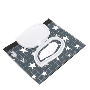 

Clean Paper Wet Wipe Bag Slim Outdoor Carrying Case Travel Pouch Portable Eco-friendly Towel Practical