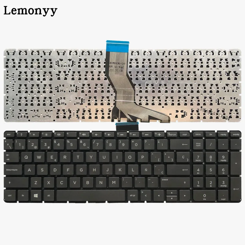 

Spanish Laptop Keyboard for HP Omen 17-W000 17-W100 17-W200 17t-w000 17t-w100 17t-w200 17-w001la 17-w101la 17-W 17-w202la SP
