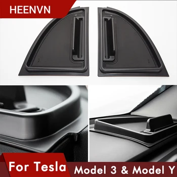 

Heenvn Model3 Car Front Dashboard Storage Box For Tesla model 3 Y Accessories Instrument panel Storage Tray For Tesla Three 2020
