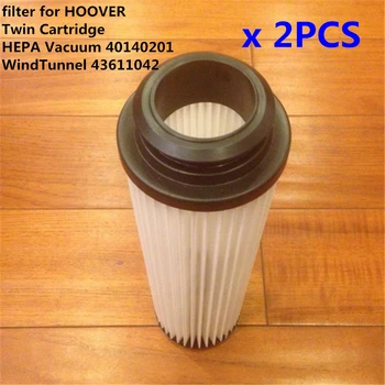 

2pcs Cartridge Filter for HOOVER Twin Cartridge HEPA Vacuum 40140201 WindTunnel 43611042 VACUUM CLEANER parts accessory