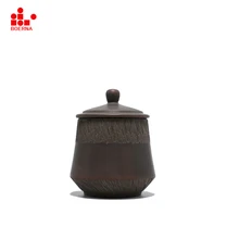 BOERNA Подлинная китайская керамика чай caddy ручной работы Да Хун Пао магазин безопасная упаковка компактная портативная коробка для хранения чая Органайзер