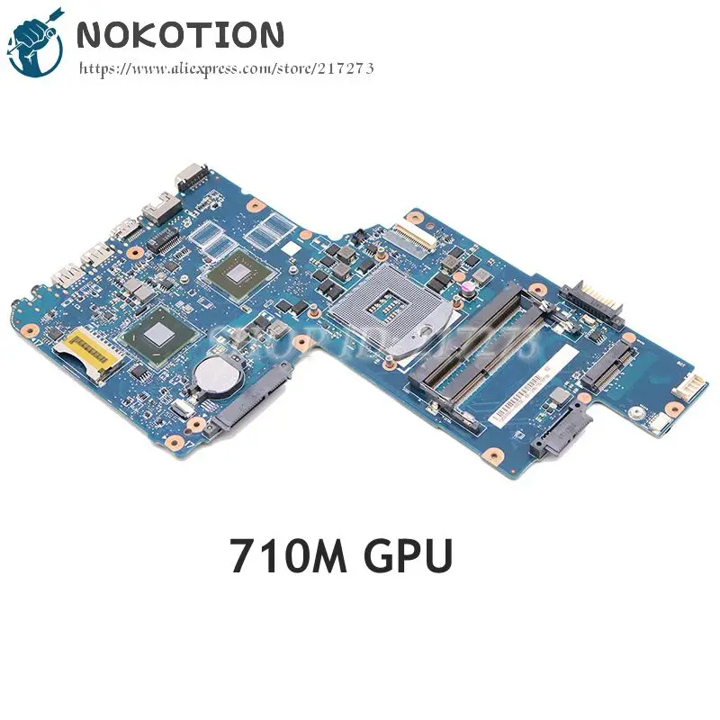 NOKOTION материнская плата для ноутбука Toshiba satellite C50 C55 основная H000062020 GT710M видеокарта