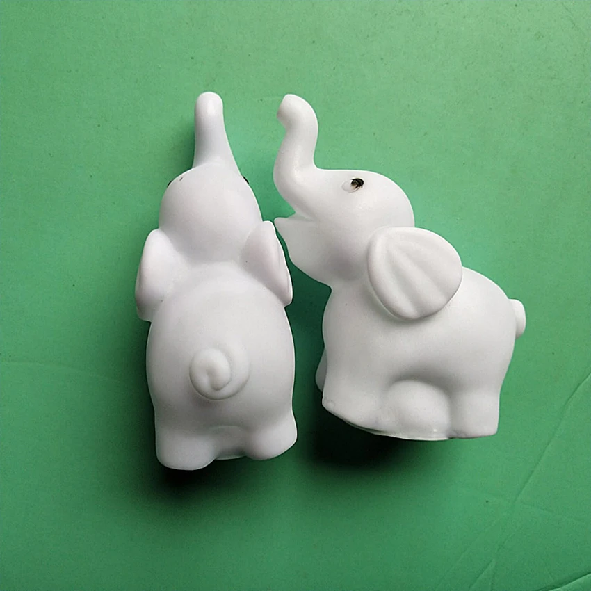 

Animal LED Night Lights for Girls and Boys -Plastic Night Light -Color Changing Lovely Elephant Lamp Nursery Night Light