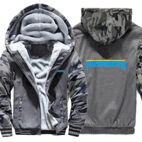 Husaberg Hoodies Camouflage sleeve Pullover Winter Jacket Husaberg Motorcycle Sweatshirts Long Sleeve Coat 2