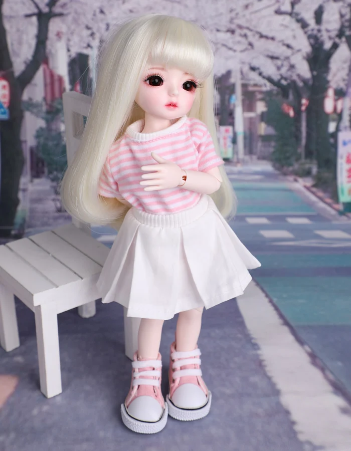 Новое поступление 1/6 BJD кукла BJD/SD модная милая включает в себя глаза с Fleckles для