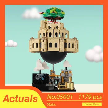 

XingBao Castle City of Sky Architecture Genuine Creative MOC Building blocks Music Box child Compatible xb05001 Technic Toys