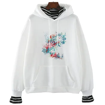 

Koi Women Sweatshirt Long Sleeve Pullover Harajuku Streetwear Fashion Round Neck 's Sweatshirt Casual Clothes
