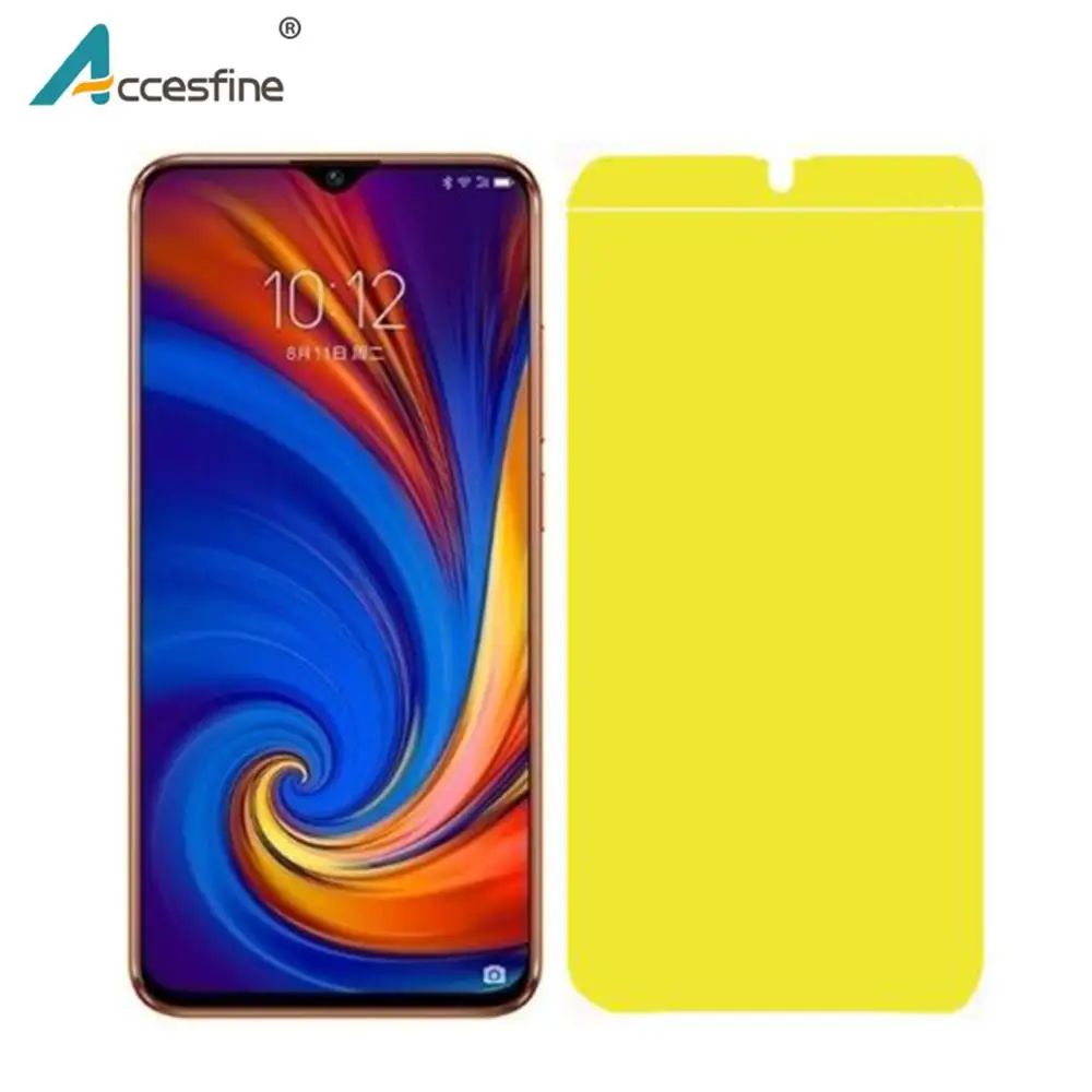 Мягкая защитная Гидрогелевая пленка 6D для LENOVO Z5s Z5 Pro защиты экрана из фольги
