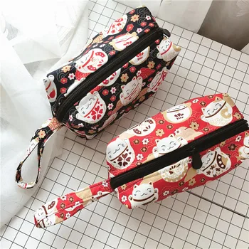 

New Cosmetic Bag Shou Wan Bao Clutch Cosmetic Bag Makeup Pouch Makeup Bag