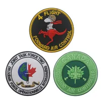 CANADA Air Force FAC Forward Air Controller Patch Canadian Tactical  Army Embroidery Patch Badge for Backpack Jacket Vest