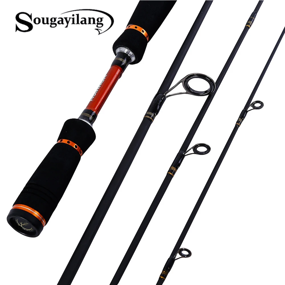 Удочка спиннинговая Sougayilang 4 секции 2 1/2 4/2 7 м|spinning rod|lure rodcarbon spinning rod |