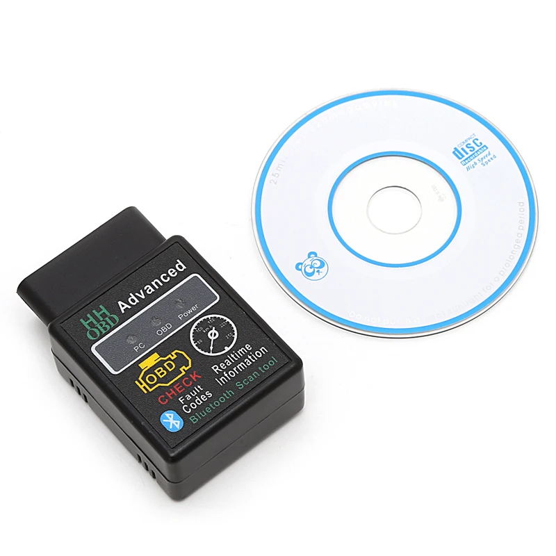 

ELM327 V2.1 OBD 2 OBD-II Car Auto Bluetooth Diagnostic Interface Scanner Android Car Maintenance Diagnostic Tools 2017