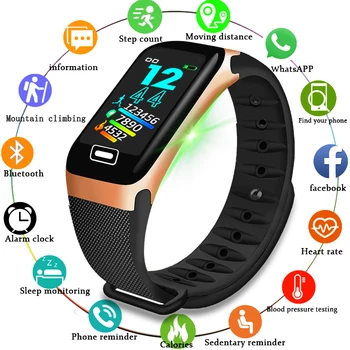 

LIGE Smart Watch Men Women Heart Rate Blood Pressure Multi-Function Watch For Xiaomi Huawei iPhone Sports Waterproof Smart Watch