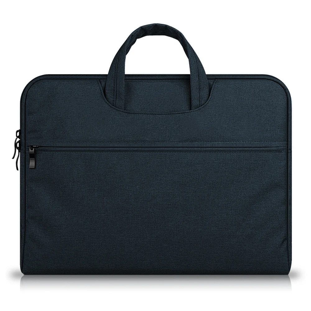Для MacBook Pro 16 дюймов нейлоновая сумка для ноутбука защитная Пылезащитная подкладка посылка для Macbook Air Macbook Pro Xiaomi ручная сумка - Цвет: Dark Blue