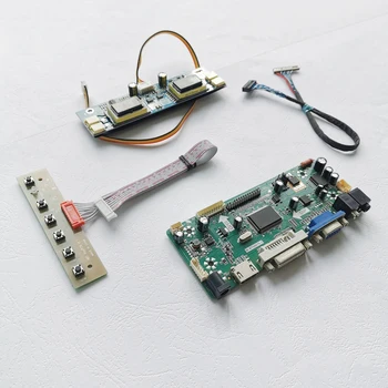 

For CLAA150XP03 CLAA150XP07 LCD panel 15" keyboard 4CCFL VGA+HDMI+DVI 1024*768 LVDS 20Pins M.NT68676 screen controller board kit