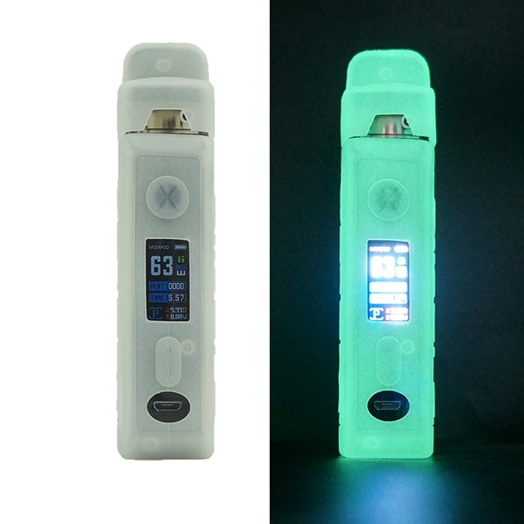 Защитный силиконовый чехол для VOOPOO Vinci X pod mod kit vape текстура кожи