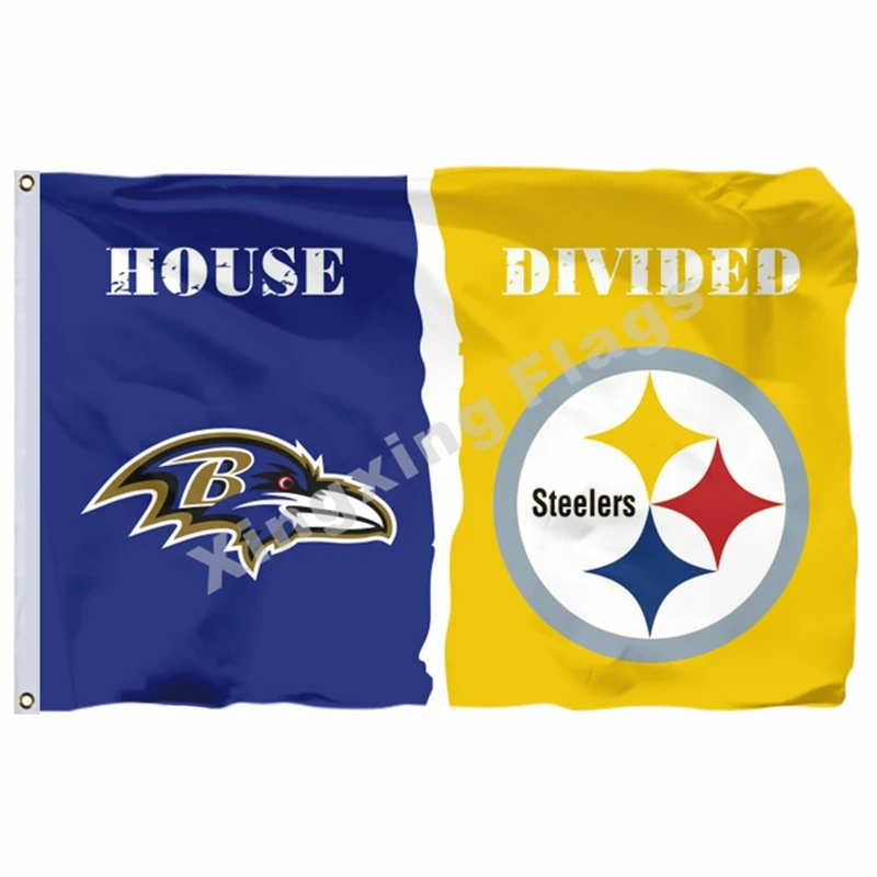 Флаг чемпионов в стиле Суперкубка от Baltimore Ravens, 3 фута X 5 футов, полиэстеровый баннер, летающий Размер № 4, 90X150 см, пользовательский флаг - Цвет: Z2