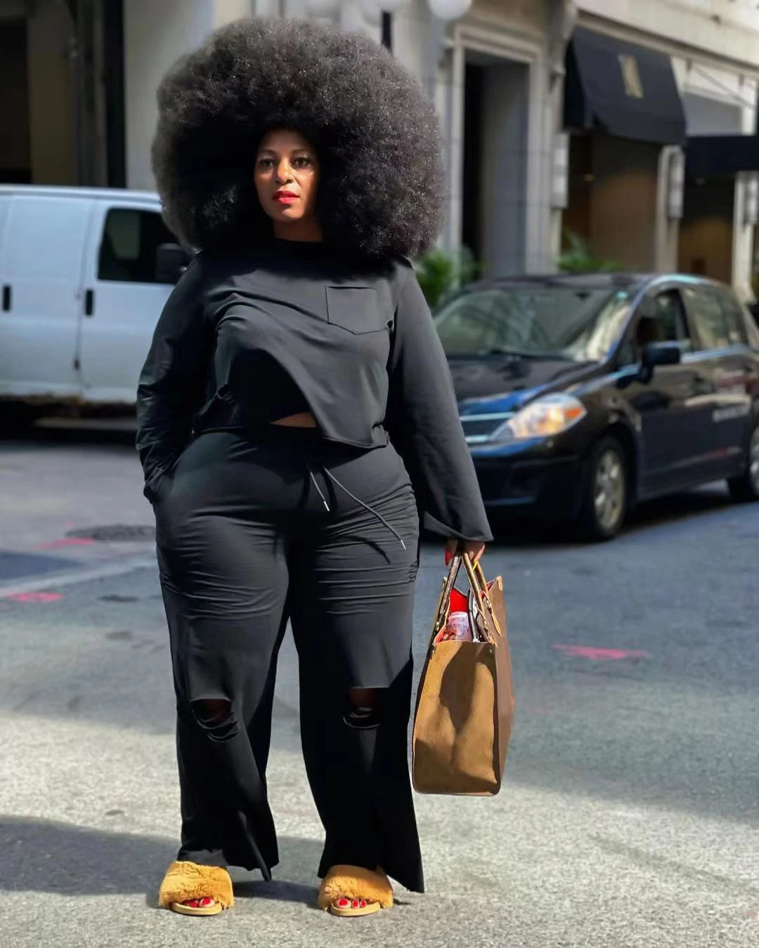 Conjunto de dos piezas para mujer, ropa deportiva informal de talla grande con otoño e invierno, Xl 5xl, venta 2021|Plus tamaño Conjuntos| - AliExpress