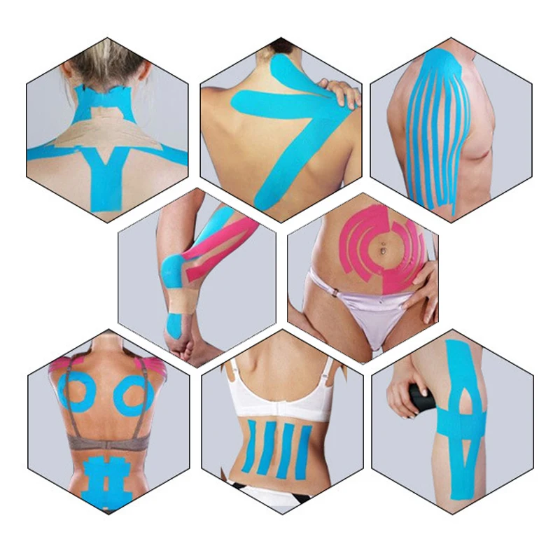 Kinesiology Tape - 16ft Uncut Roll - Best Pain Relief Adhesive 52s