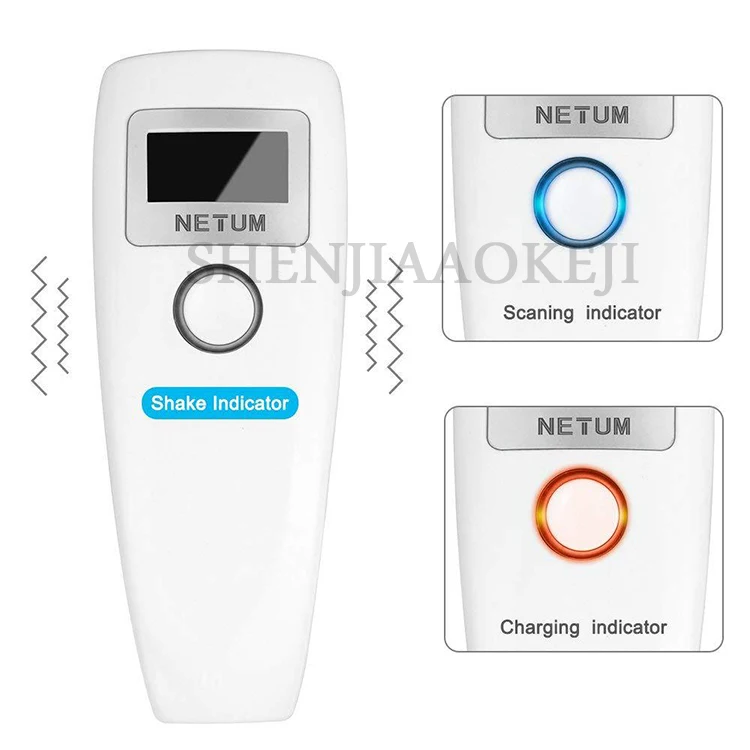 Unidimensional sem Fio Portátil sem Fio Handheld de Bluetooth do Varredor do Código de Barras do Varredor Portátil do Código de Barras Varredor 13 de barras do varredor portátil do código de barras