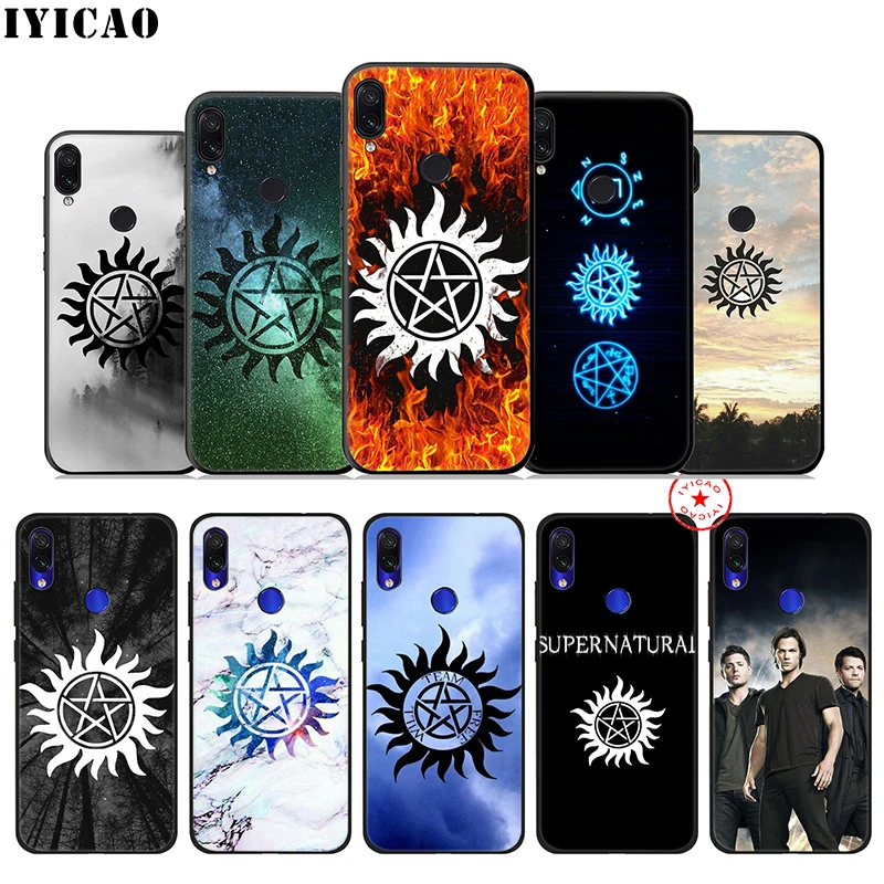 IYICAO шоу Сверхъестественное мягкий чехол для Xiaomi Redmi K20 8A 7A 7 6 6A 5A 5 Plus 4X 4A Go Pro ТПУ |