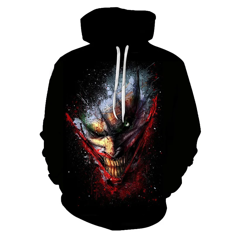 Horror Movie IT Clown 3D Printed Hoodie Sweatshirts IT Chapter Two Film Pullover Men Women Casual Streetwear Funny Hoodies - Цвет: 6220