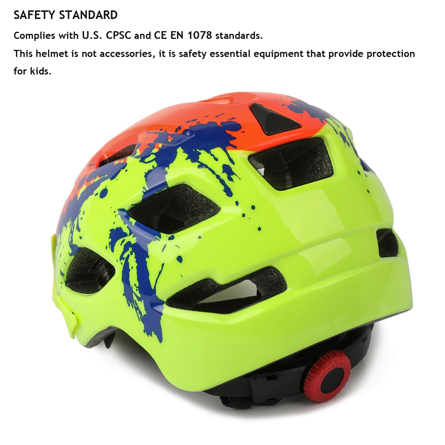Casque Vélo Enfant Katso Rose - Réglable, Coque ABS, Sécurité - NEUF