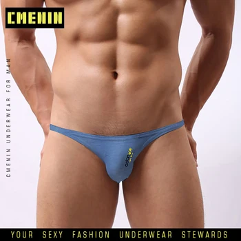 

Fashion Breathable Sexy Mens Underwear Briefs Solid Innerwear Cotton Men's Briefs Bikini Gay Underwear Top AD314