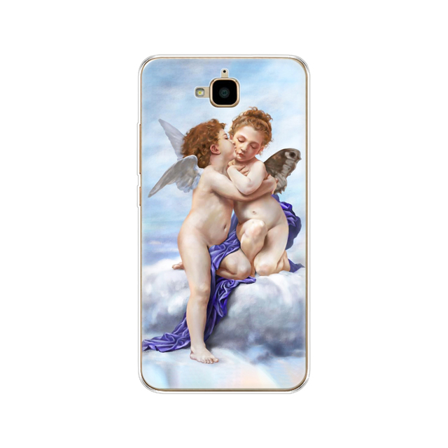 Huawei Honor 4C Pro Phone Case Case Honor 4C Pro Cover Huawei Y6 Pro 2015 Silicone Soft Bottom Case TIT-L01 TIT-TL00 Phone