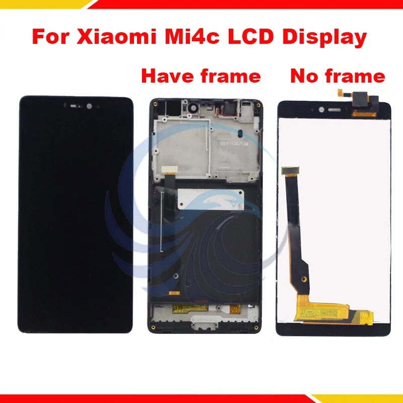 ЖК-дисплей для Xiao mi 4c M4c кодирующий преобразователь сенсорного экрана в сборе