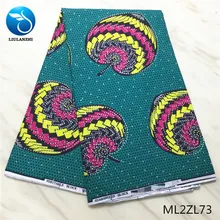 Воск liulanzhi африканские ткани горячая Распродажа нигерийский воск принты ткань для платья хлопок воск с камнями ML2ZL65-ML2ZL74