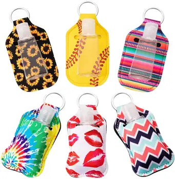 

30ml/60ml Refillable Bottles for Liquids Empty Container Storage Bottle with Keychain Carriers Shampoo Bottle Travel Accessories
