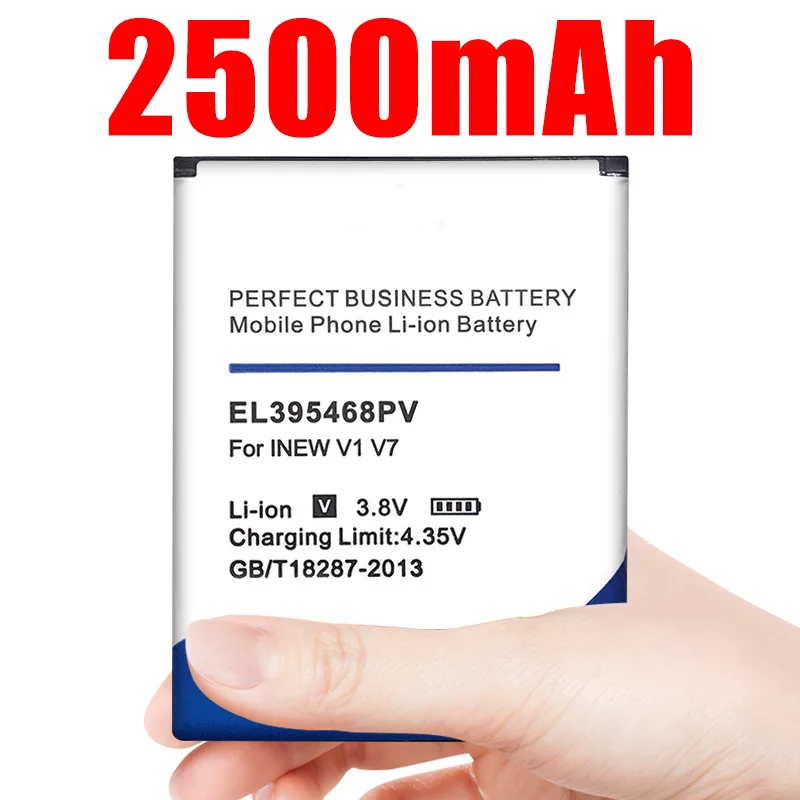 2500mAh EL395468PV для Inew V1 V7 сменный мобильный телефон аккумулятор | Мобильные телефоны и