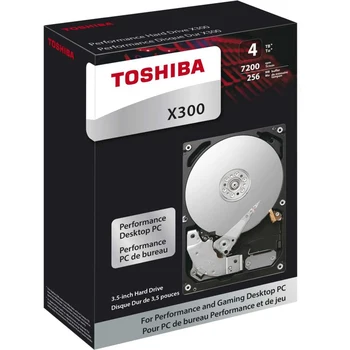 

Hard drive Toshiba SATA-III 4 TB HDWE140EZSTA X300 (RPM) 128 MB 3.5 "RTL