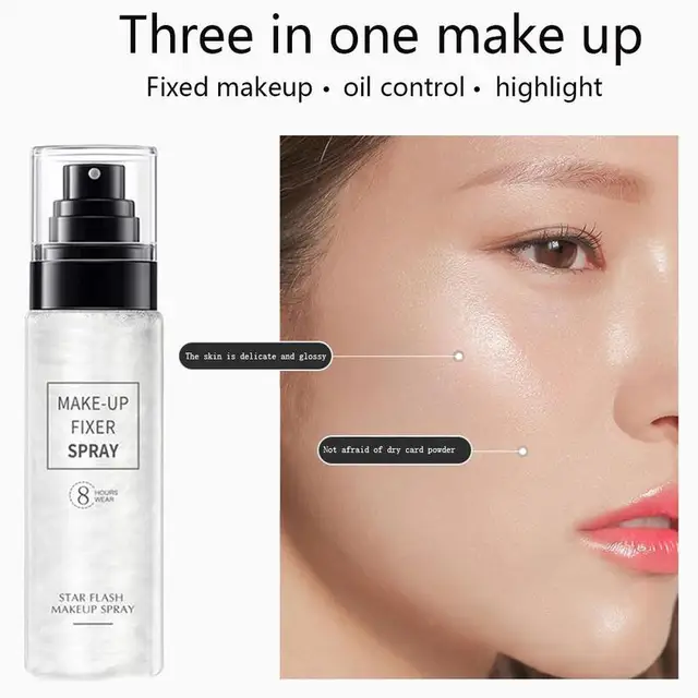 100ml Makeup Setting Spray Moisturizing Long Lasting Foundation Fixer make Up SprayMatte Finishing Setting Spray Cosmetic