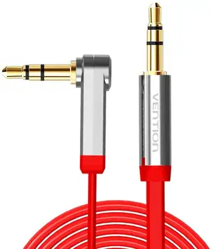 

Audio Cable 3.5mm Jack AUX Cable 3.5 Male to Male Cable Audio 90 Degree Right Angle for Car Headphone MP3/4 Aux Cord