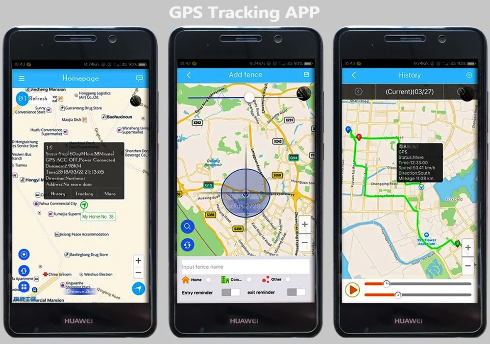 Function_GPS Tracking App